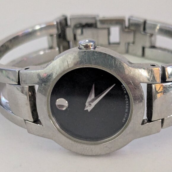 MOVADO Amorosa Swiss Made 84 E4 1842 Stainless Steel Ladies Wrist Watch main image 7